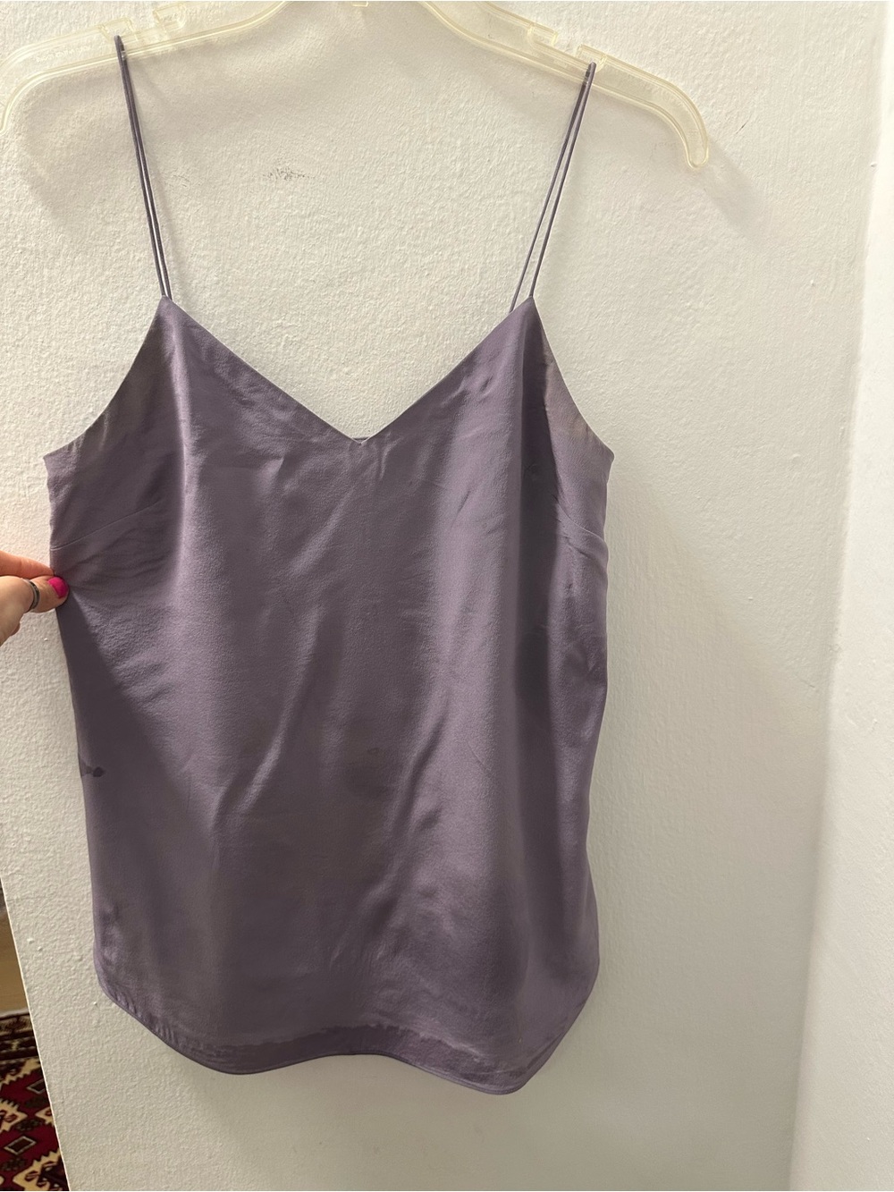 Polo Ralph Lauren Silky Spaghetti Strap Cami Top - Lavender